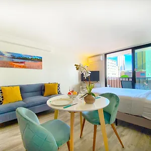  Apartment Cozy Studio At Bamboo Close To Waikiki Beach